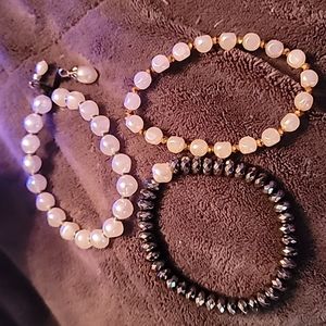 Red Cherry 3 Bracelet Set